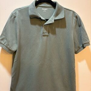 Old Navy Green Polo Shirt Classic Style